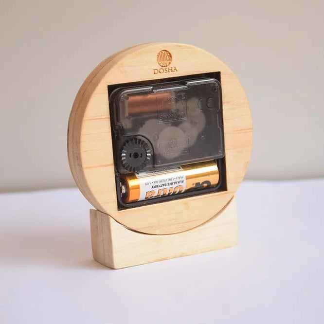 木製幾何時鐘|圓形/正方形/六角形