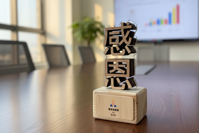 企業感恩獎座