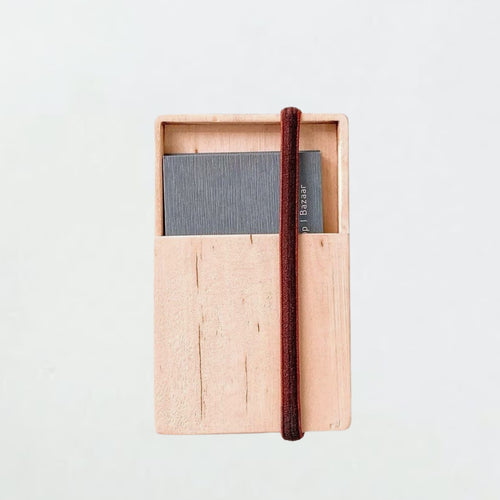 卡片盒｜簡約木質設計