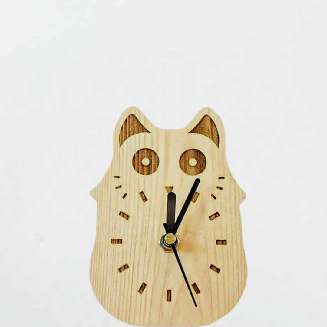 動物時鐘系列｜桌上小小動物園