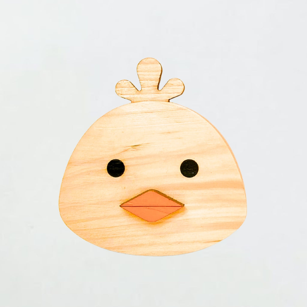 動物木製存錢筒｜牛・小雞・兔子・小豬