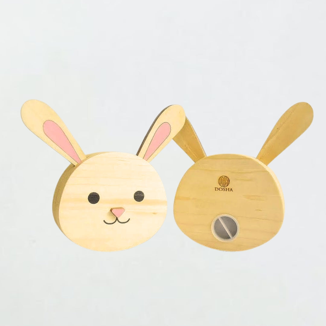 動物木製存錢筒｜牛・小雞・兔子・小豬