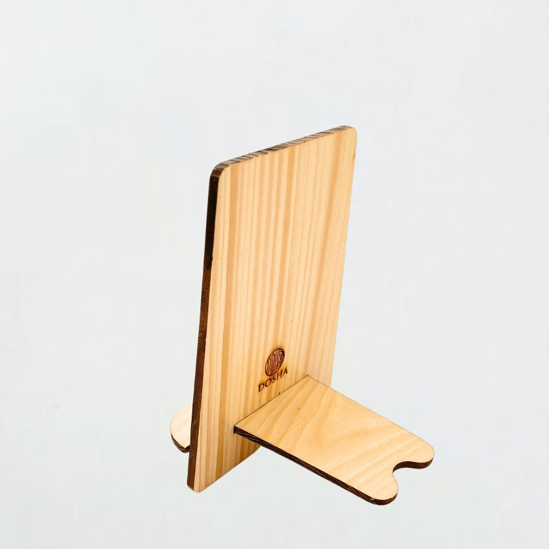 桌上收納 - 手機座 - 原木色