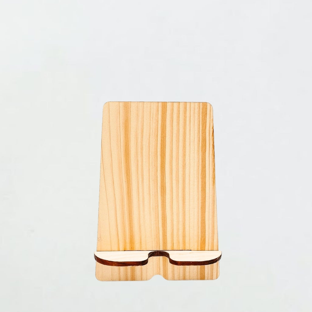 桌上收納 - 手機座 - 原木色