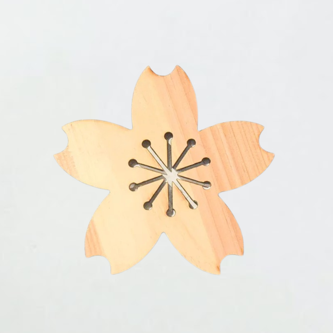 木質鍋墊｜三款花卉設計