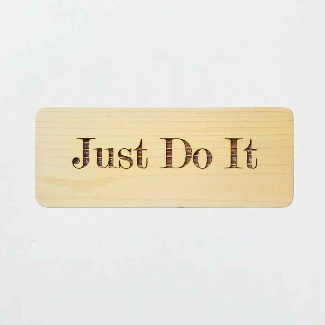 英文金句木字牌：生活態度