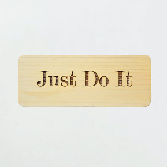 英文金句木字牌：生活態度