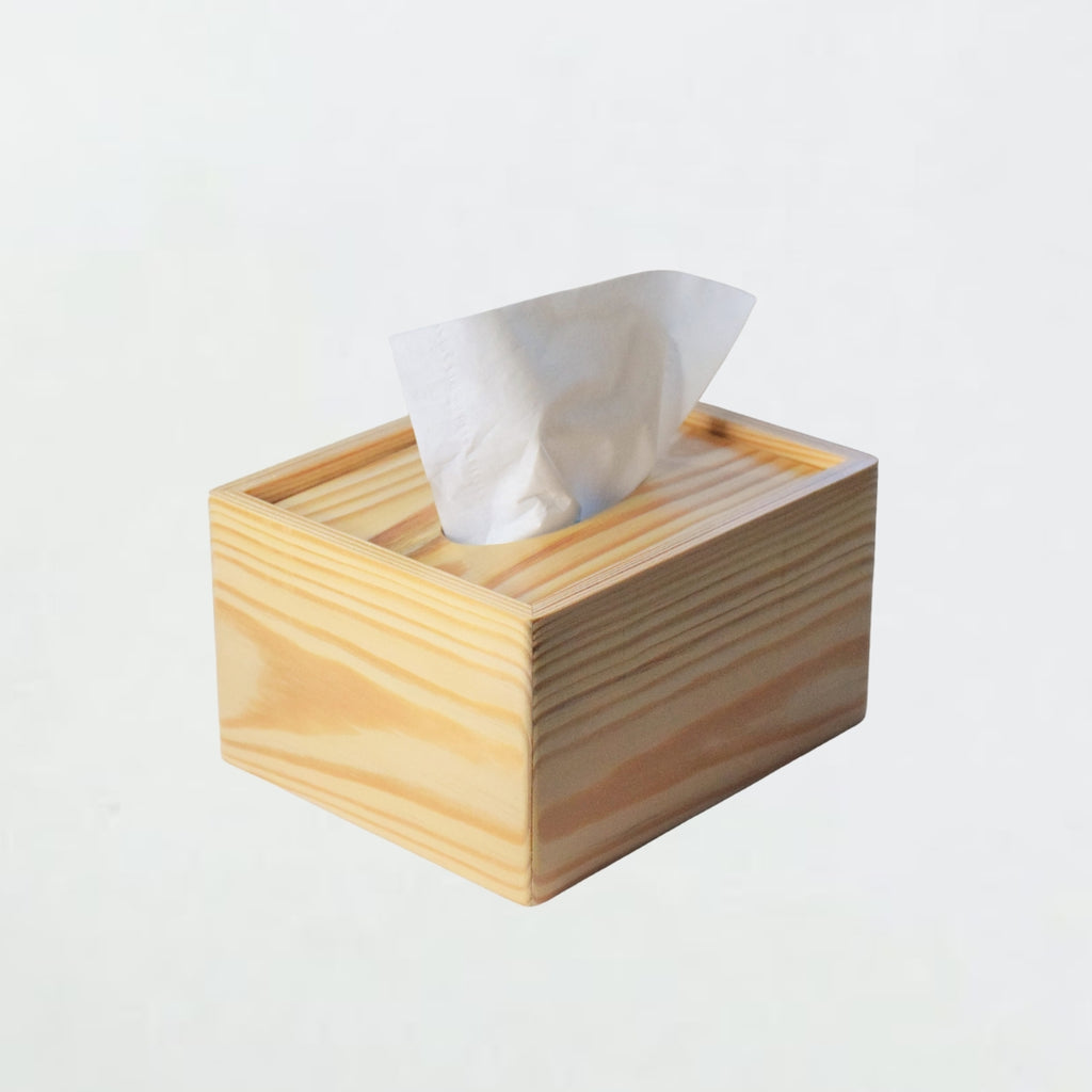 紙巾盒 - 細紙巾盒 - 原木色